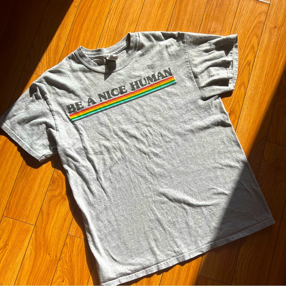 3 for $13! / Be a nice human tee
